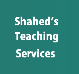 Shahed’s Teaching Services